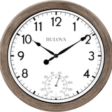Bulova C4879 Saybrook Indoor/Outdoor 10" Wall Clock