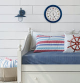 Bulova C4891 Tide Light Navy Blue Backlit 10" Tide Clock