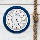 Bulova C4891 Tide Light Navy Blue Backlit 10" Tide Clock