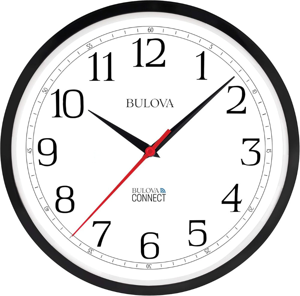 Bulova C5000 Precision Atomic WiFi 13" Wall Clock