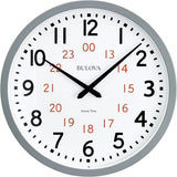 Bulova C5003 Atomic Time 1 Analog 15.5″ Wall Clock