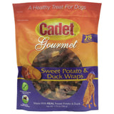 Cadet Premium Gourmet Wraps Treats - Duck and Sweet Potato / 28 oz