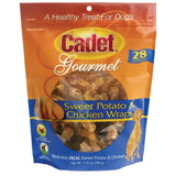 Cadet Premium Gourmet Wraps Treats - Chicken and Sweet Potato / 28 oz