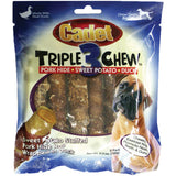 Cadet Triple Chew Treats, 6 pack - Duck and Sweet Potato