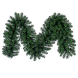 Vickerman Artificial Oregon Fir Garland, 9' x 18", Unlit