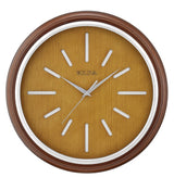 Bulova C4346 Elmyra Modern Mid-Century 15.6" Wall Clock