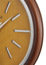 Bulova C4346 Elmyra Modern Mid-Century 15.6" Wall Clock