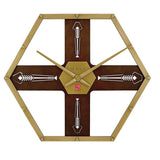 Bulova C4351 Imperial Frank Lloyd Wright LED Peacock Feather Design 20" Wall Clock