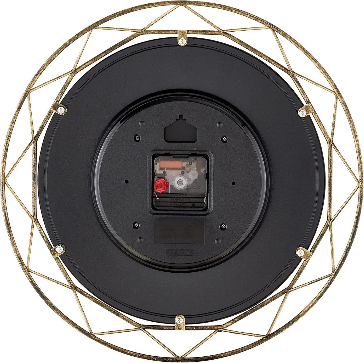 Bulova C4834 Luxfer Prism Frank Lloyd Wright Wall Clock