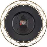 Bulova C4834 Luxfer Prism Frank Lloyd Wright 14" Wall Clock