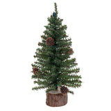 Vickerman Carmel Pine Artificial Tabletop Tree, 1'
