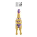 Charming Pets Barnyard Henrietta Squawker Dog Toy