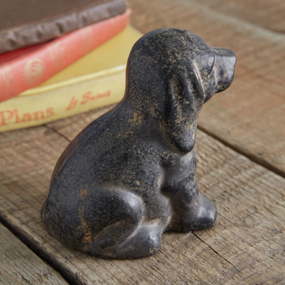 Cast Iron Puppy Figurine By CTW Home Collection