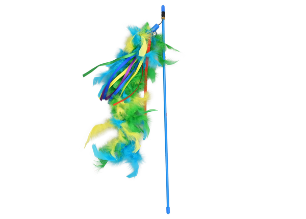 King Wholesale Multipet Cat Dangler Wand Cat Toy - 20"