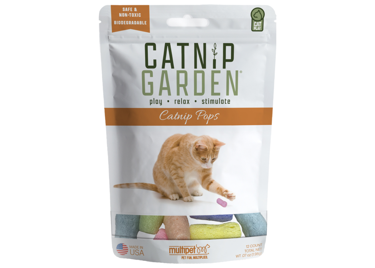 Multipet Catnip Garden® Catnip Pops 12ct. Bag