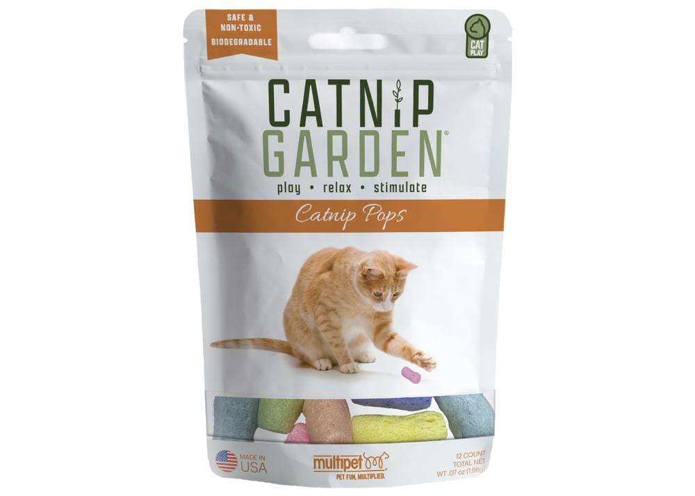 Multipet Catnip Garden® Catnip Pops 12ct. Bag