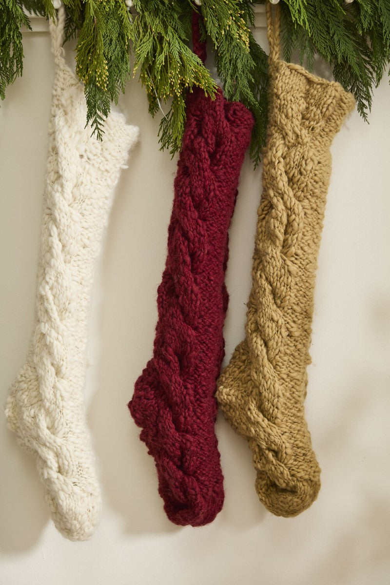 Colossal Stocking By Accent Decor (Multiple Styles Available)