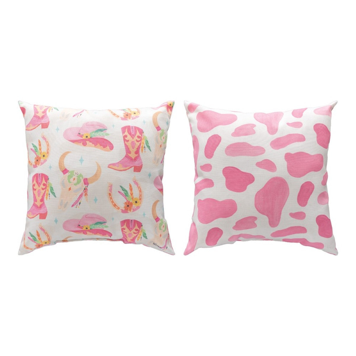 Cowgirl Club & Boots Climaweave Throw Pillow By Manual Woodworkers & Weavers