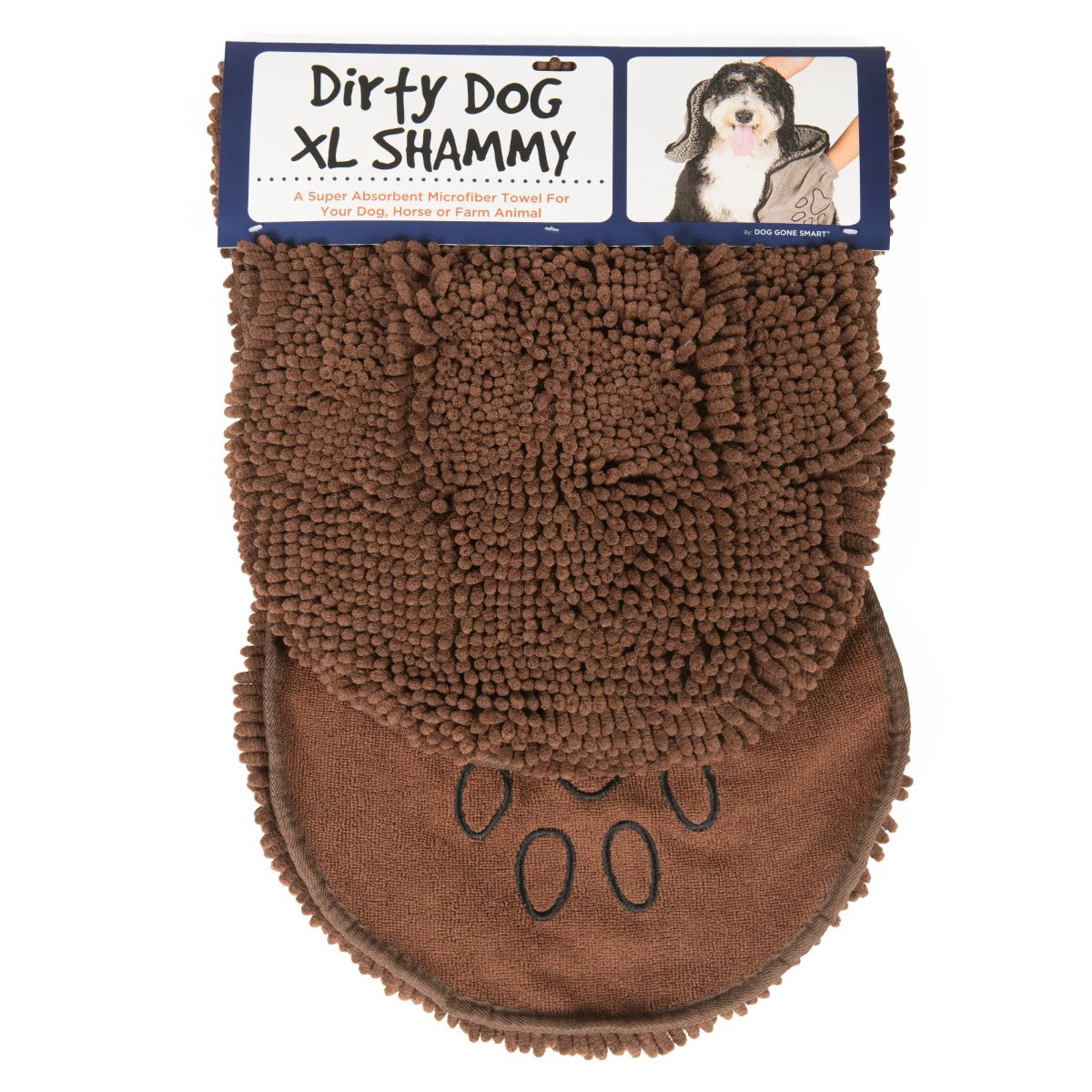 Dog Gone Smart Dirty Dog Shammy Towel, Extra Large (3 Colors Available)