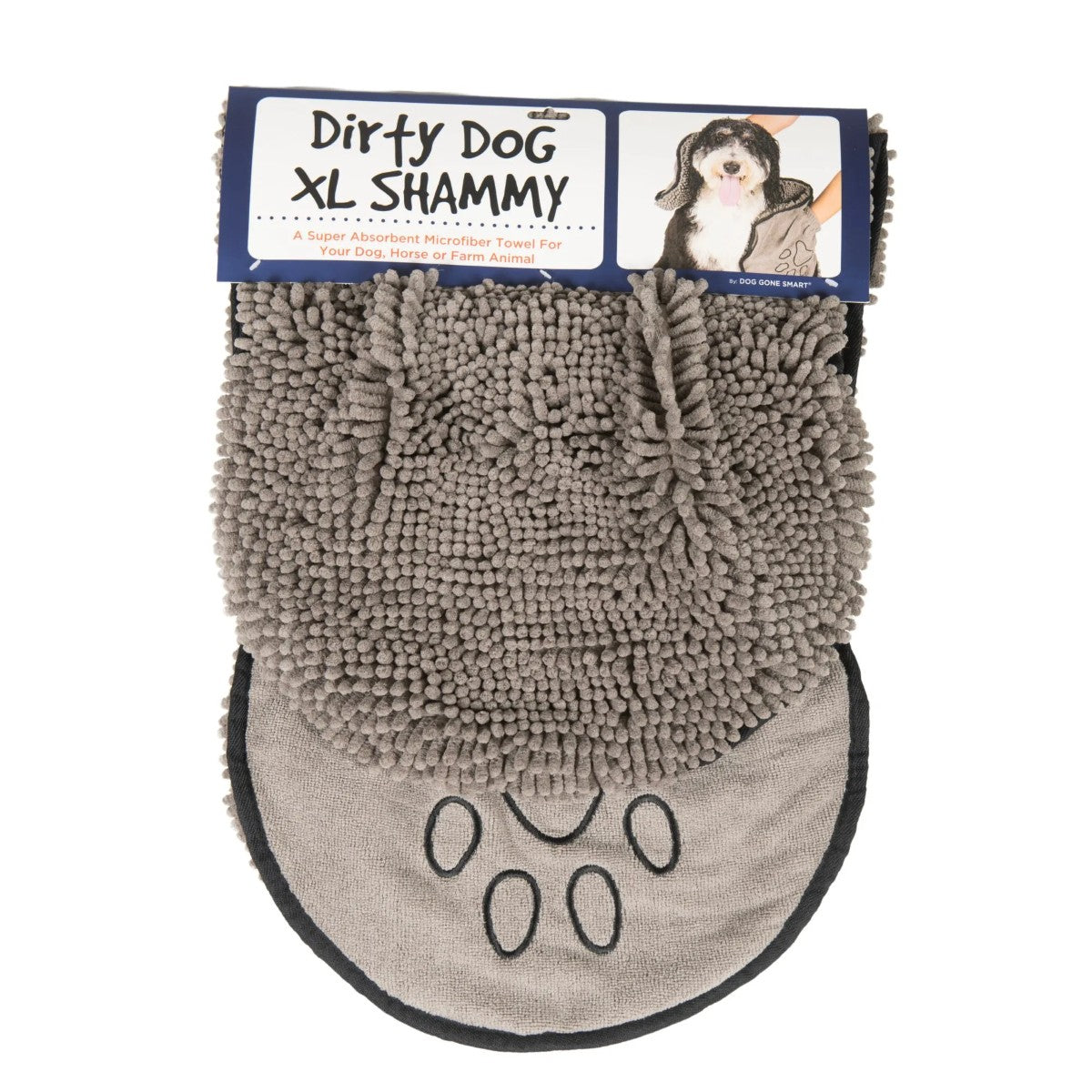 Dog Gone Smart Dirty Dog Shammy Towel, Extra Large (3 Colors Available)