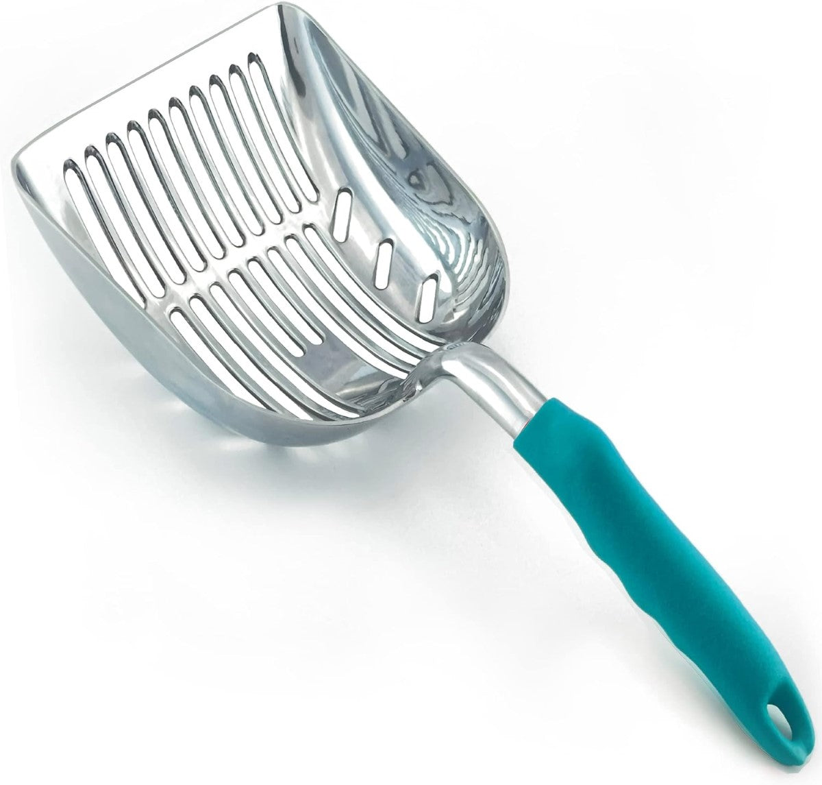 DuraScoop® Premium Multicat Cat Litter Scoop, Solid Metal (Multiple Colors Available)