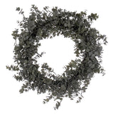 Vickerman Artificial Green Gray Eucalyptus Wreath, 22"