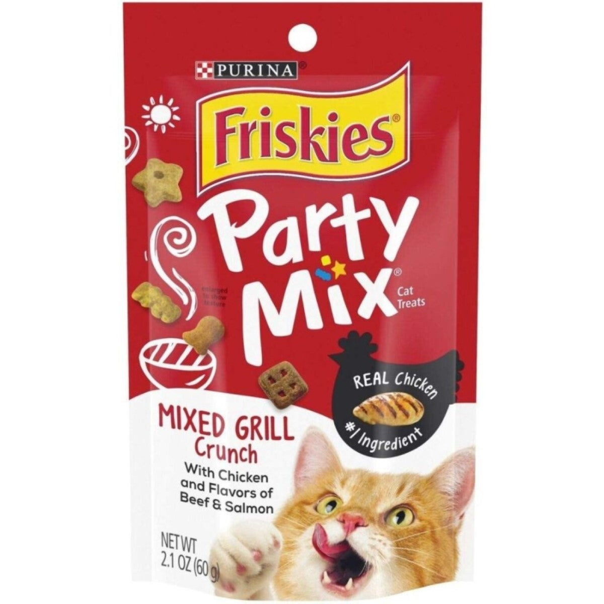 Friskies Party Mix Crunchy Cat Treats