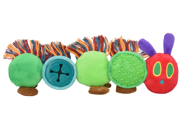 King Wholesale Multipet Hungry Caterpillar Treat Toy Plush Dog Toy - 14"