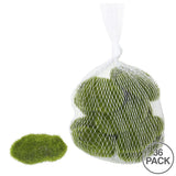Vickerman Artificial Moss Covered Rocks, 36 per Bag