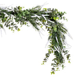 Vickerman 72" Green Artificial Rosemary & Eucalyptus Garland