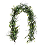 Vickerman 72" Green Artificial Rosemary & Eucalyptus Garland