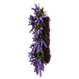 Vickerman Artificial Purple Lavender Wreath
