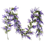 Vickerman Artificial Purple Lavender Garland
