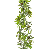Vickerman 6' Artificial Green Olive Hill Garland