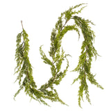 Vickerman Artificial Green Monterey Cypress Garland, 6'