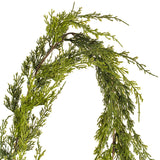 Vickerman Artificial Green Monterey Cypress Garland