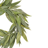 Vickerman Artificial Green Muddy White Willow Wreath