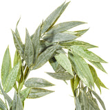 Vickerman Artificial Green Muddy White Willow Garland