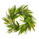 Vickerman Artificial Willow with Berries Wreath, 24"