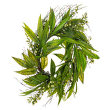 Vickerman Artificial Willow with Berries Wreath