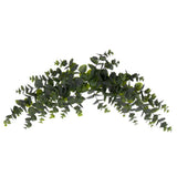 Vickerman Spiral Eucalyptus Swag, Green
