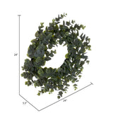 Vickerman Spiral Eucalyptus Wreath