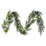 Vickerman Spiral Eucalyptus Garland, Green