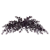 Vickerman Spiral Eucalyptus Swag, Burgundy