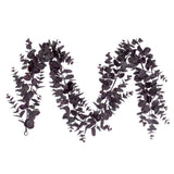 Vickerman Spiral Eucalyptus Garland, Burgundy