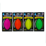 Ruff Dawg Football Dog Toy - Assorted 4" x 2.5" x 2.5"