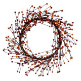 Vickerman Orange Berry Accent Wreath, 24"