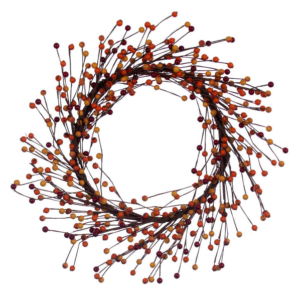 Vickerman Vickerman Orange Berry Accent Wreath
