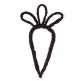 Vickerman 23"H x 12"W Carrot Outline Wreath, Brown