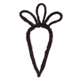 Vickerman 23"H x 12"W Carrot Outline Wreath